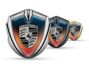 Porsche Insignias de Logo Coche de Lujo Diseño Noble Robusto